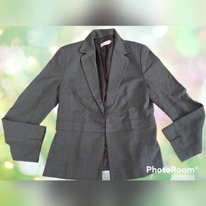 Cavern silk fully lined blazer jacket women M